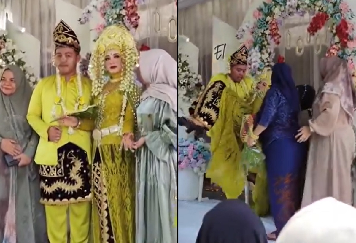 Viral Pengantin Perempuan Kesurupan Di Pelaminan Netizen Baru Hari