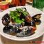 Blue Mussles in White Wine Sauce