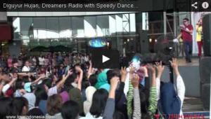 Diguyur Hujan, Dreamers Radio with Speedy Dance Mania K-POP Tetap Berlangsung Meriah
