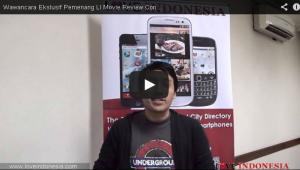 Wawancara Ekslusif Pemenang LI Movie Review Contest Periode 2 : Timotius Prassanto