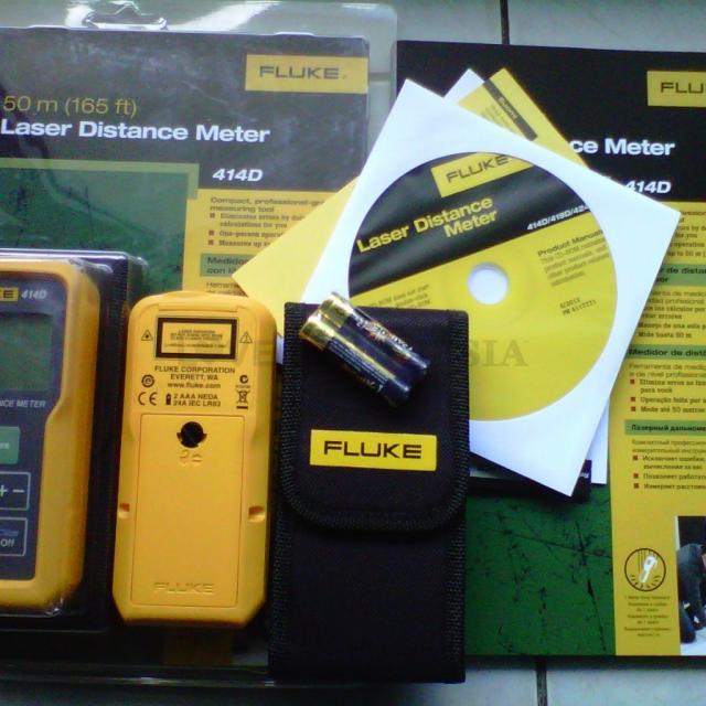 laser meter, meteran laser, disto meter fluke 414d jangkauan 50m @buana survey 0217321129 / 51176451