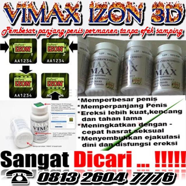 VIMAX IZON 3D JAMINAN ASLI 100% BERHOLOGRAM 0857 2670 7776 JAKARTA