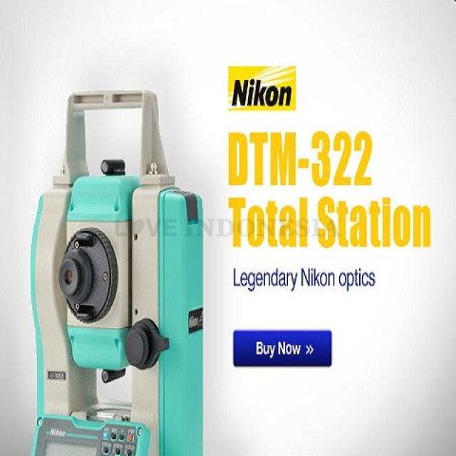 Jual-Harga-Spesifikasi Total Station Nikon DTM 322(Double) call:081380828785