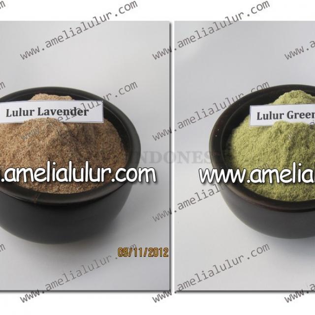 Lulur Tradisional Lavender & Lulur Green Tea
