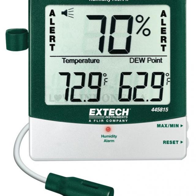 EXTECH 445815 HYGRO-THERMOMETER HUMIDITY ALERT