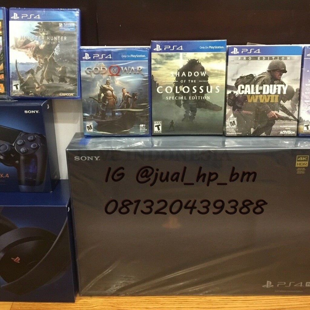 JUAL PLAYSTATION 4 PRO BLACK MARKET MURAH DAN ORIGINAL