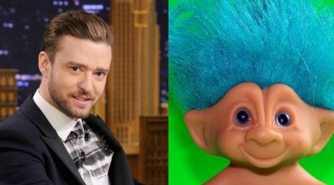 Justin Timberlake Kebagian Dua Tugas di Film Trolls