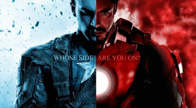 Dua Kubu Superhero Terungkap di Poster Captain America: Civil War