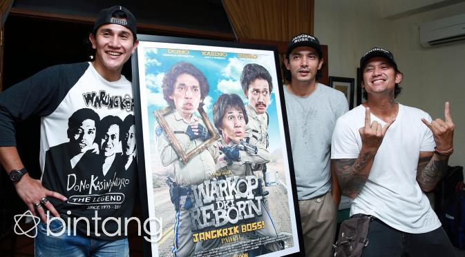 Alasan Tora, Vino, dan Abimana Terpilih di Film Warkop Reborn