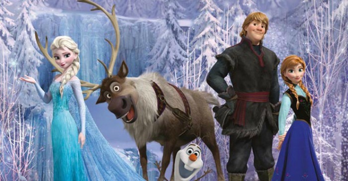 Objek wisata Frozen di  Disney World