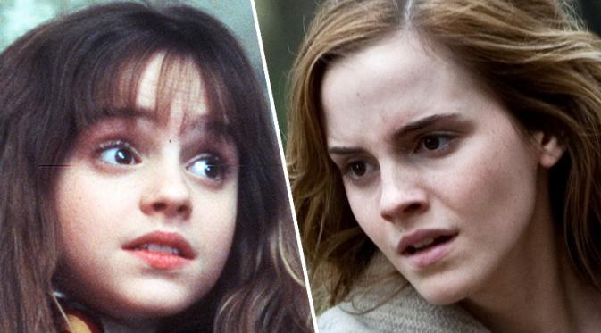 Begini Metamorfosa Emma Watson di Film Harry Potter