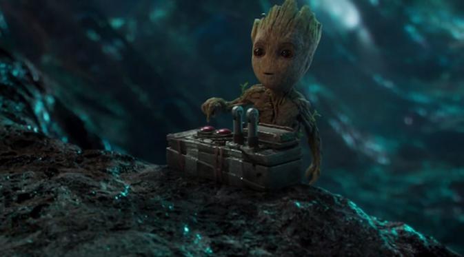 Lucunya Baby Groot di Trailer Guardians of the Galaxy 2
