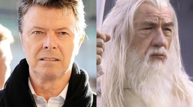 David Bowie Sempat Akan Perankan Gandalf di Lord of the Rings?