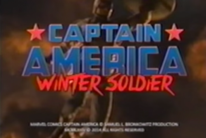 Simak Trailer  CAPTAIN AMERICA: WINTER SOLDIER di-Remake Ala VHS B-Movie 80-an