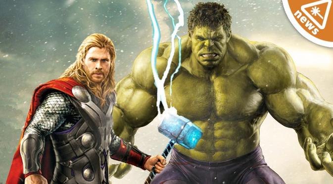 Thor Harus Bertarung dengan Hulk di Thor: Ragnarok