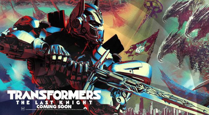 Dunia Terbagi Dua di Poster Terbaru Transformers The Last Knight