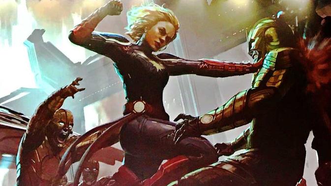 Asal Usul Captain Marvel Dibeberkan Sebelum Filmnya Tayang