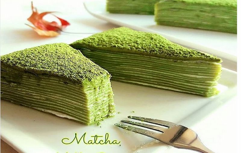Matcha Mille Crepes