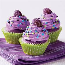 Cupcake ubi ungu