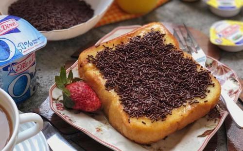 Resep French Toast Cokelat