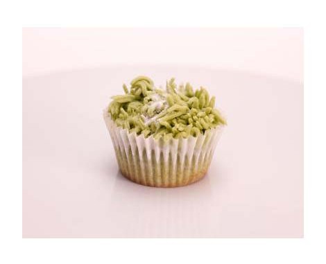 Resep Membuat Green Tea Cupcakes Toping Rumput Hijau