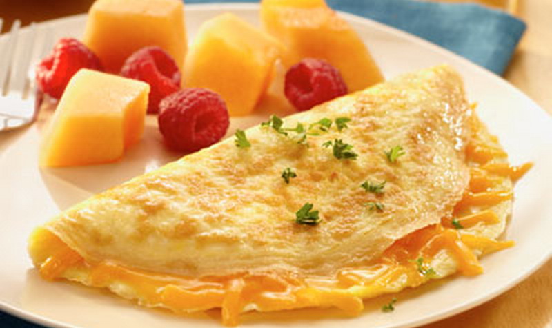 Praktis & Lezat, Resep Omelet Telur Keju untuk Sarapan.
