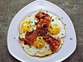 Resep Makanan Sehat untuk Diet: Telur Bacon Daging Sapi