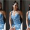 Aura Seksi Pevita Pearce Berbalut Dress Biru, Netizen: Yahud Ya Bund ..