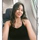 Potret Adinda Thomas Nge-PAP Saat di Pesawat, Netizen: Mohon Maaf Kenapa Cantik Banget?