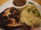 Chicken Roast with Mashed Potato