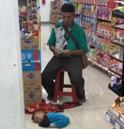 Fakta di Balik Viral Bocah Tergeletak Lemas di Minimarket Kawasan Sarinah