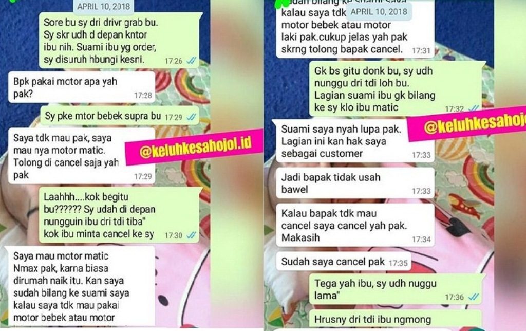 Rela Nunggu Lama, Curhatan Driver Ojol ini Viral, Dicancel Gara-Gara Pakai Motor Bebek