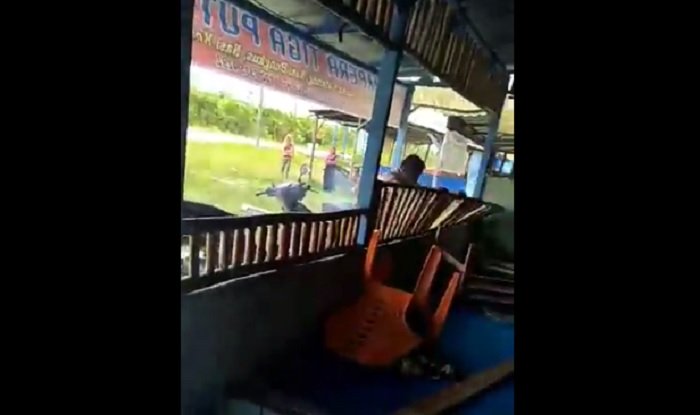 Viral Video Pria Obrak-abrik Warung Mantan Istri Karena Tak Terima Diceraikan