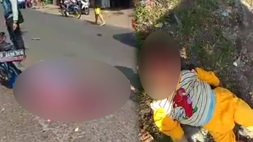 Innalillahi, Gamis Terlilit Rantai Motor, Ibu dan Bayi di Garut Meninggal Dunia