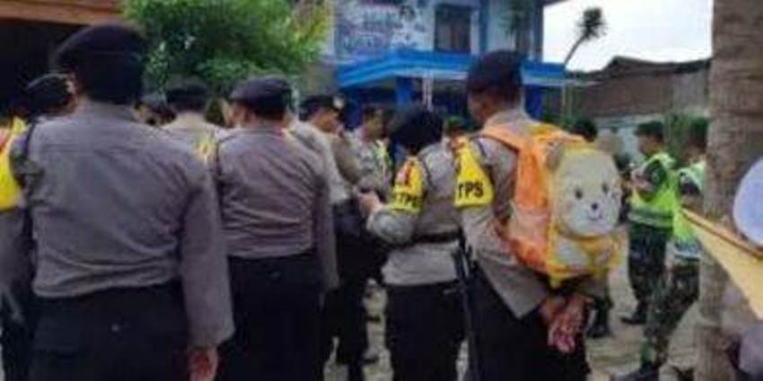 Pakai Tas Lucu saat Apel Pilkada, Aksi Brigadir Dharma ini Viral, Ternyata Ada Kisah Menyentuh Dibaliknya