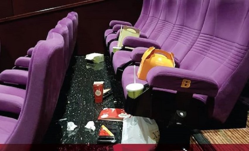 Pihak Cinema 21 Unggah Foto Sampah Berserakan di Bioskop, Netizen Ramai Perang Komentar