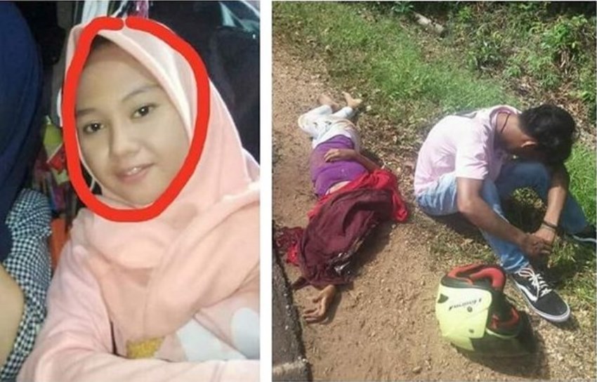 Ngebut di Jalan, Kepala Wanita ini Remuk Terlindas Truk, Pria Nangis Tersedu Nyawa Saudaranya Melayang