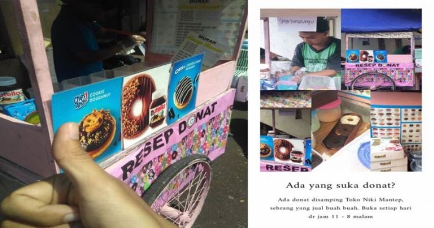 Tidak Bisa Berbicara dan Mendengar, Kisah Penjual Donat di Salatiga ini Viral, Netizen Terharu