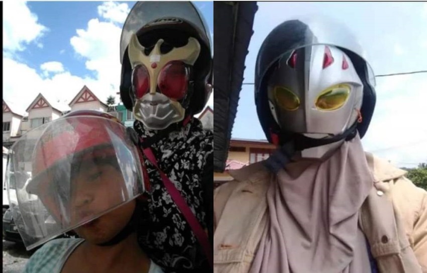 Agar Anaknya Mau ke Sekolah, Ibu ini Rela Jadi 'Ultraman', Kisahnya Bikin Kagum Sekaligus Terharu