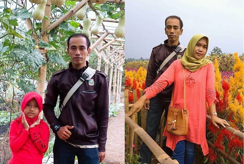 Viral Perempuan di Pandeglang Posting Foto Suami yang Mirip Presiden Jokowi