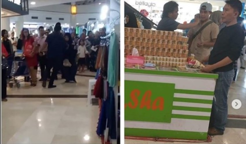 Bikin Pengunjung Geram, Penjual Krim di Mall Panakukang ini Tarik Tangan Wanita dan Diolesi Produknya