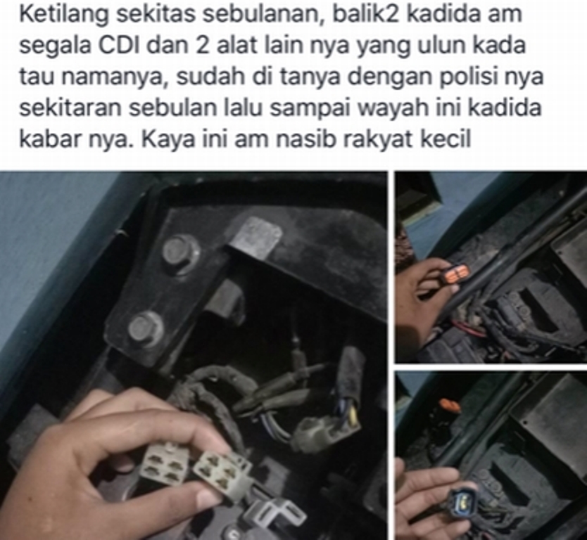 Ditilang dan Ditahan karena Dianggap Ikut Balapan, Peralatan Motor Pria ini Hilang di Kantor Polisi