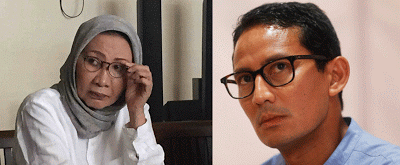 Minta Maaf, Ratna Sarumpaet Tak Sudi Sebut Nama Sandiaga Uno! Masih Dendam?