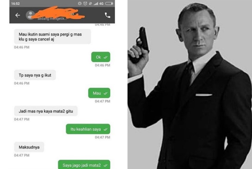 Punya Mimpi Jadi Seperti James Bond, Pas Diminta Jadi Mata-Mata Driver Ojol ini Langsung Gercep