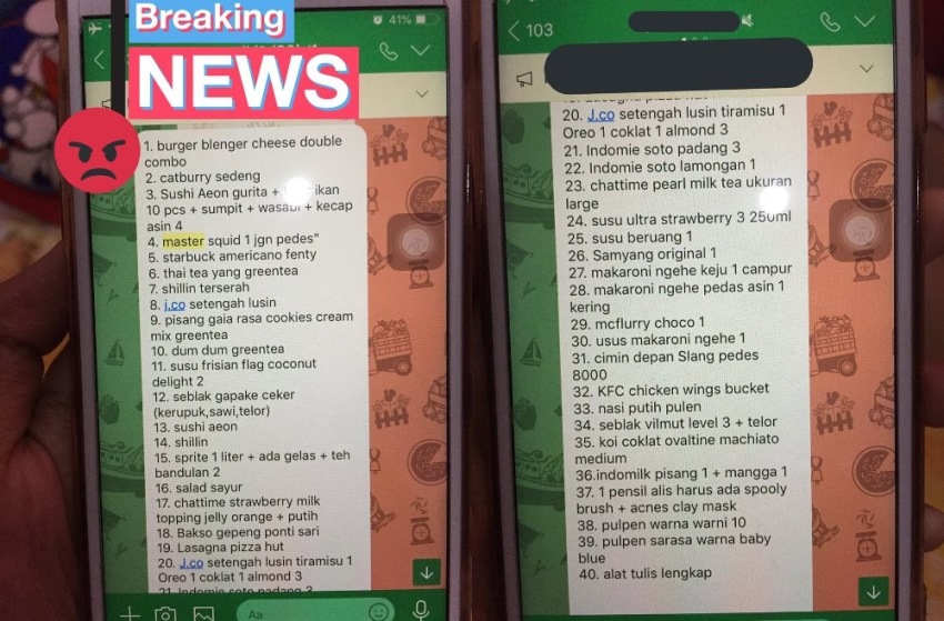 Ikutan MOS Ekskul, Siswa SMA ini Disuruh Beli Hal yang Aneh-Aneh oleh Seniornya