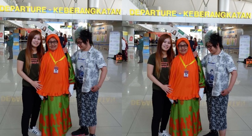 Diberangkatkan Umrah oleh Majikan yang Bedah Agama, Kisah Pengasuh ini Viral