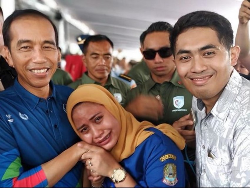 Istrinya Ngidam Bertemu Presiden Jokowi, Postingan Suami ini Viral