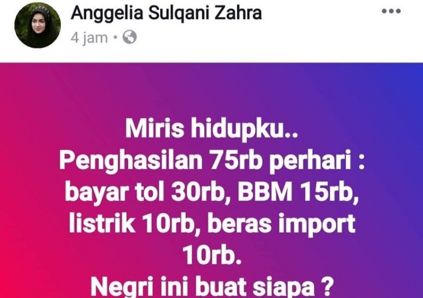 Viral Curhatan Wanita Berpenghasilan Rp 75 Ribu per Hari, Kisahnya Buat Netter Langsung Nyinyir