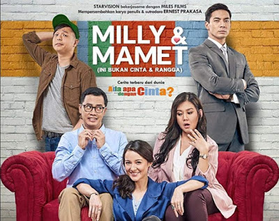 Innalillahi, Pemain Film 'Milly & Mamet' Meninggal Dunia! Ernest Prakasa Ikut Berduka!