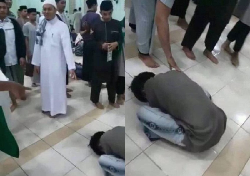 Dikira Meninggal, Ternyata Santri ini Ketiduran saat Shalat Jumat